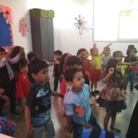 Happy faces on first day at school